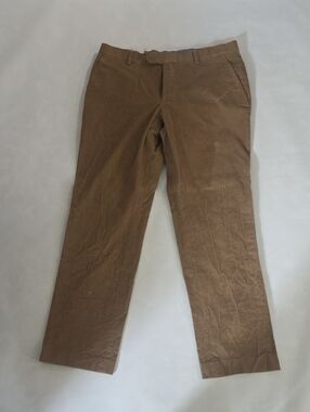 Men's Brown Classic Chino Pants New